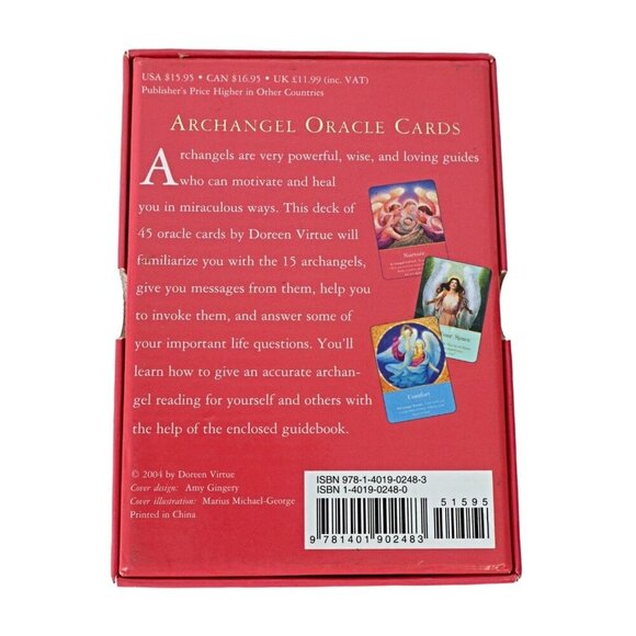 Archangel Oracle Tarot Cards by Doreen Virtue - Picture 6 of 6